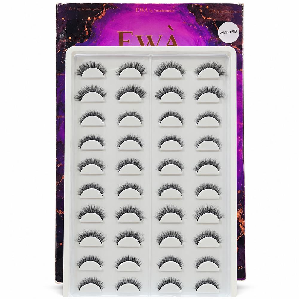 Voan Beauties 20-in-1 Ewa Mink Lash Set