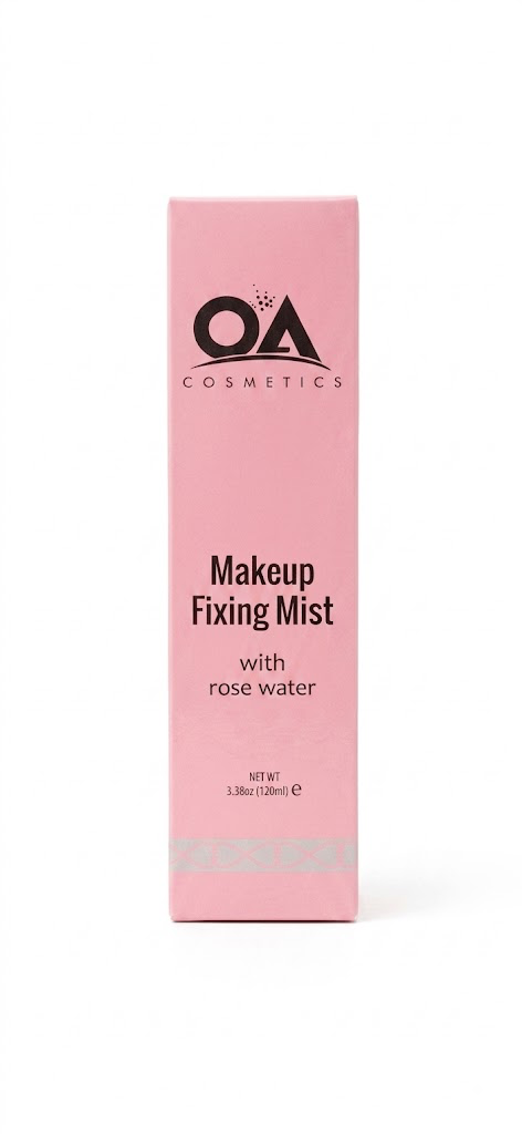 OA Cosmetics Makeup Fixing Mist with Rose Water (120ml)