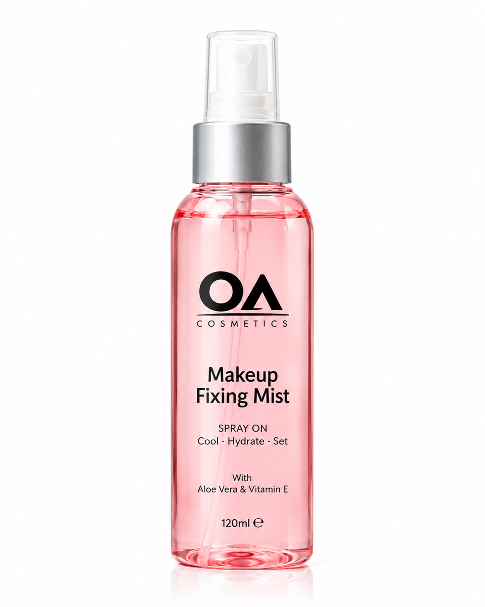 OA Cosmetics Makeup Fixing Mist with Rose Water (120ml)