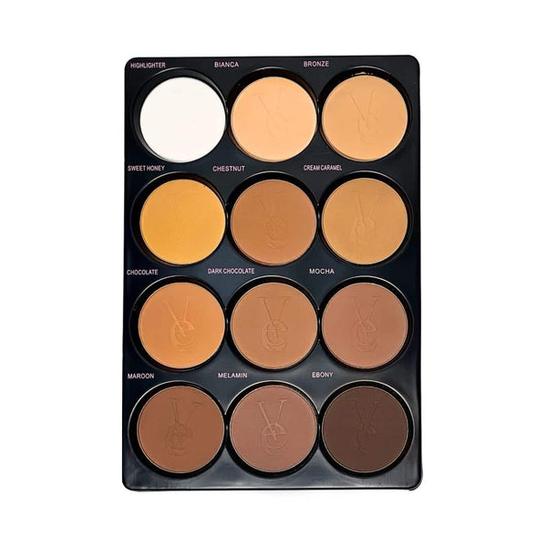 Vee Beauty 12-in-1 Powder Palette