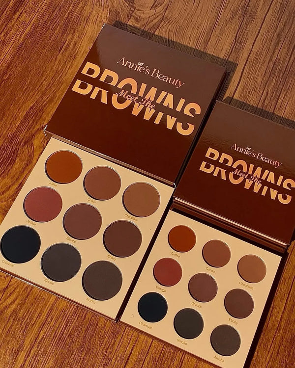 Annie's Beauty Meet the Browns Eyeshadow Palette