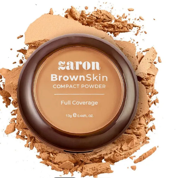 Zaron Brown Skin Compact Powder