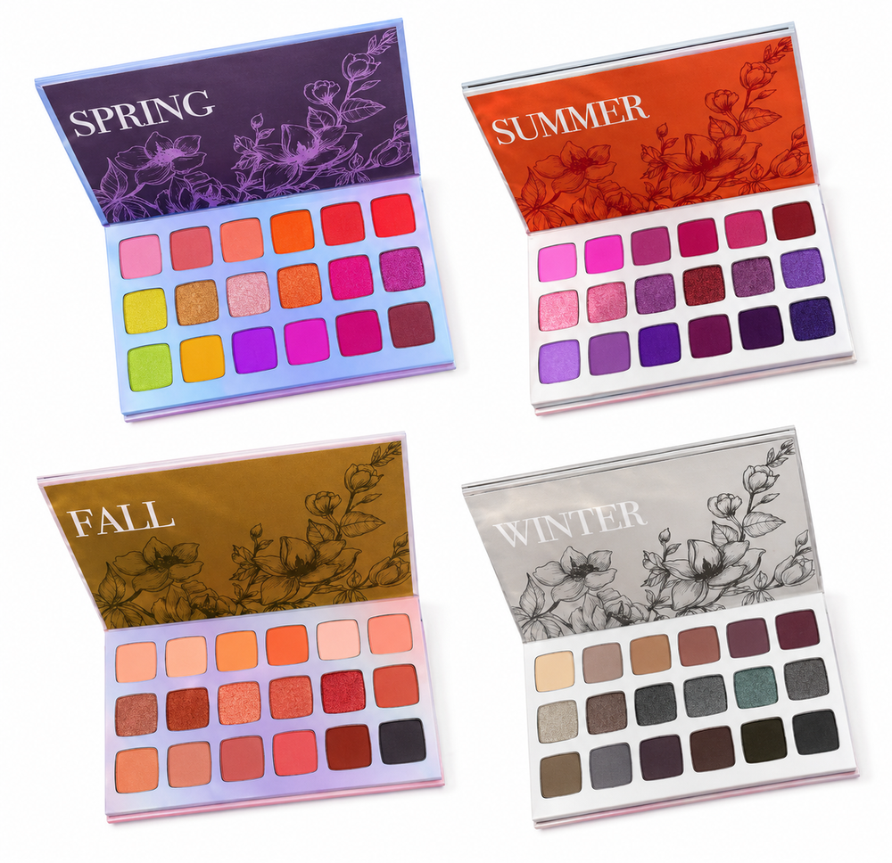 Flawless Ivy Year in Color Eyeshadow Palette – 72-Color Seasonal Eyeshadow Palette