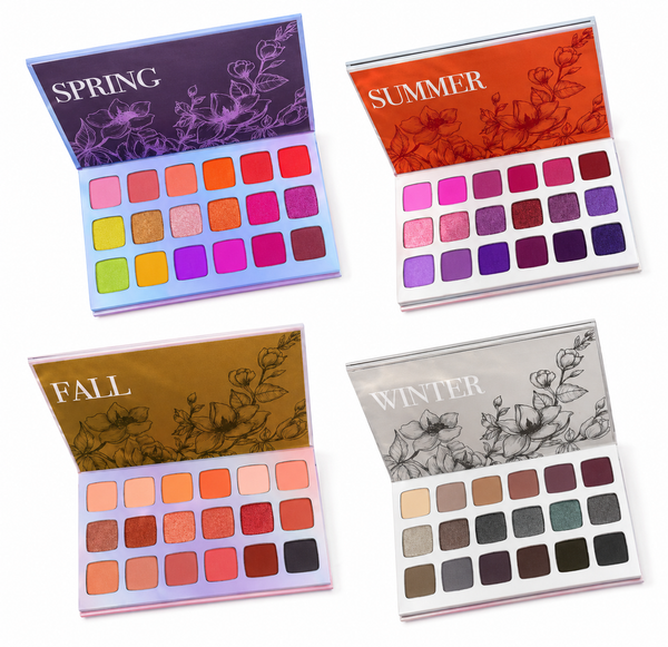 Flawless Ivy Year in Color Eyeshadow Palette – 72-Color Seasonal Eyeshadow Palette