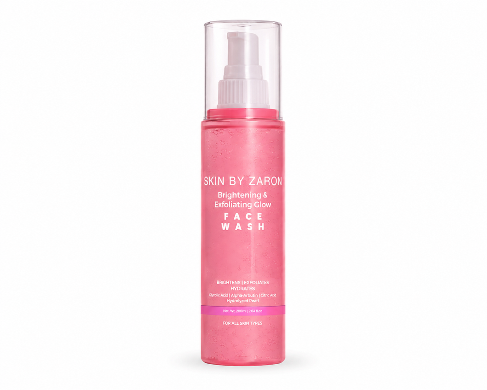 Skin By Zaron Brightening & Exfoliating Glow Face Wash