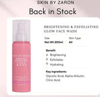 Skin By Zaron Brightening & Exfoliating Glow Face Wash
