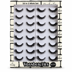 Voan Beauties 16-in-1 Mixed Lash Set