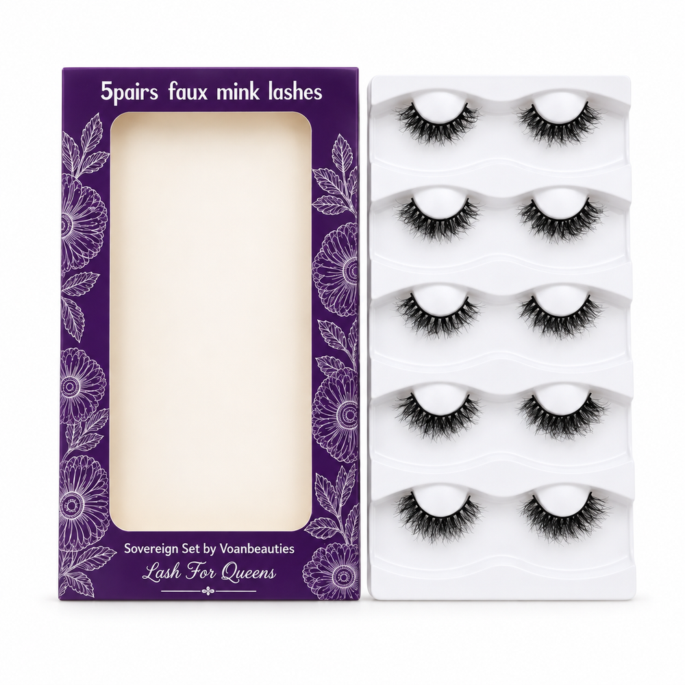 Voan Beauties Sovereign 5-in-1 Faux Mixed Lash Set
