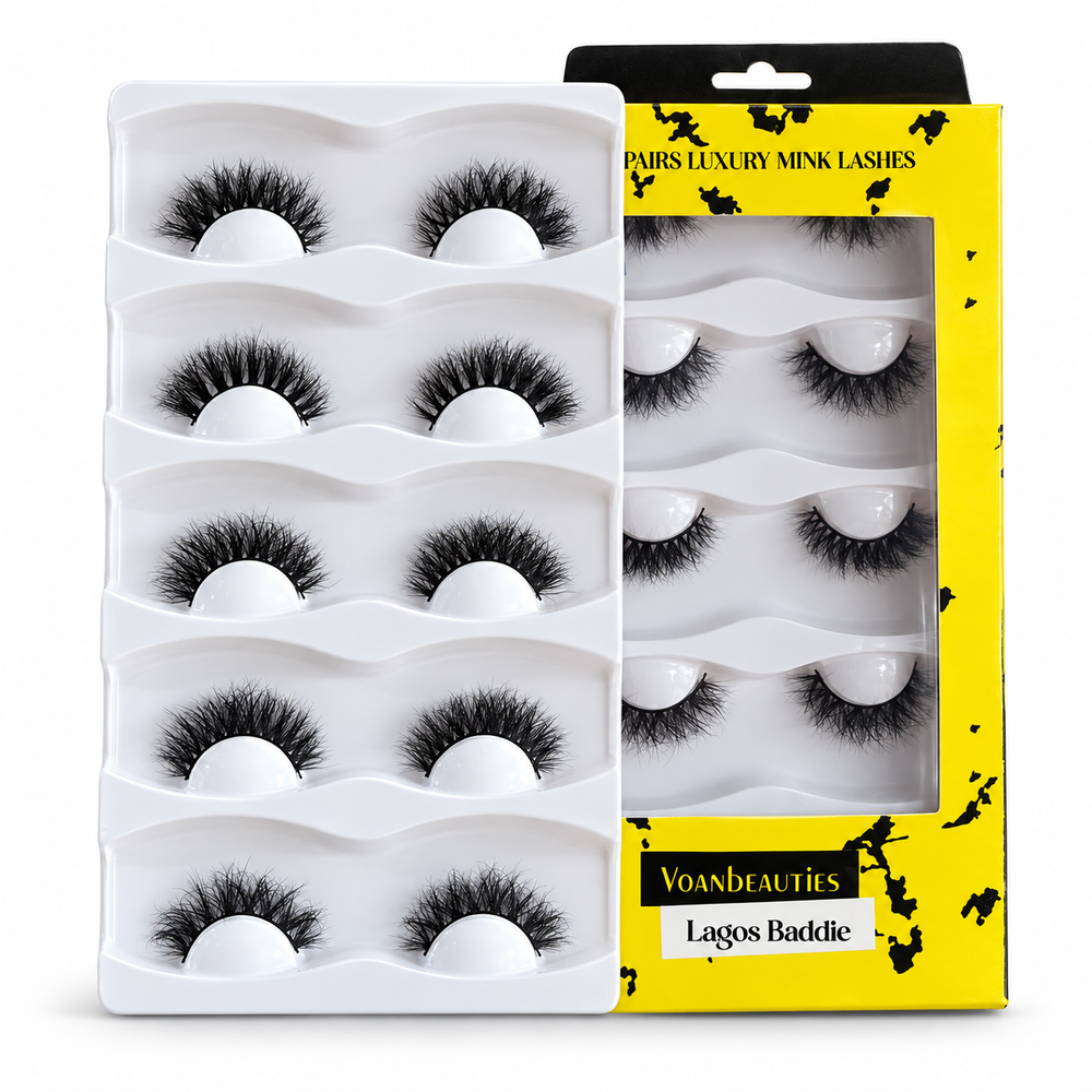 Voan Beauties Lagos Baddie Lashes