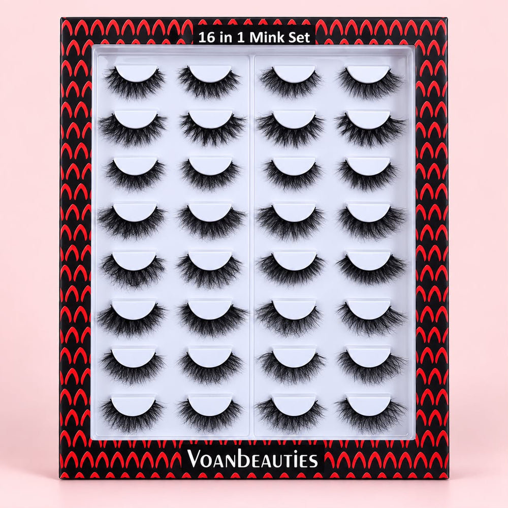 Voan beauties tease lashes