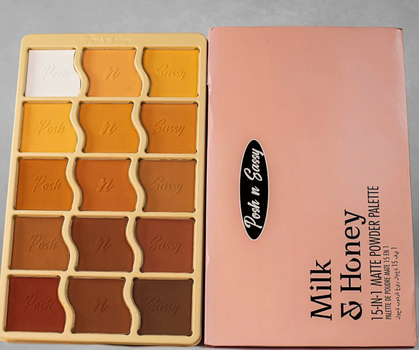 Posh n Sassy Milk & Honey Powder Palette Series
