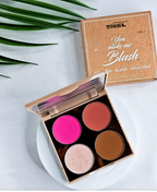 Zikel You Make me Blush 4 in 1 blush palette