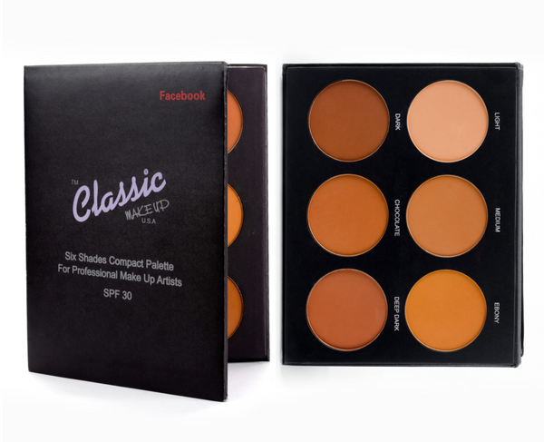 Classic USA 6 Shades Compact Palette SPF 30 (Series 6)