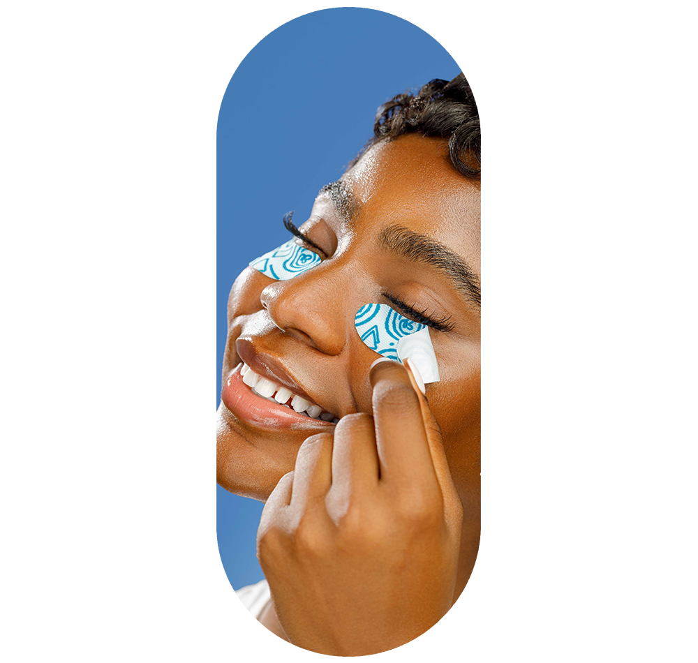 Blue Poppy Eye-Patch