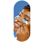 Blue Poppy Eye-Patch